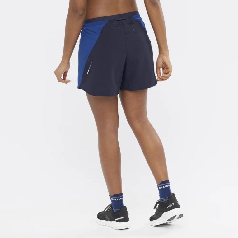 Blue Salomon Cross 5'' Women's Running Shorts | PH 81039O